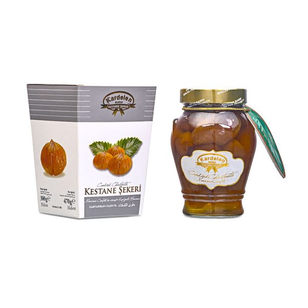 kardelen candied chestnuts 470g